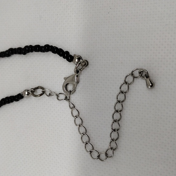 Glass Heart and Bead Necklace - Picture 5 of 9